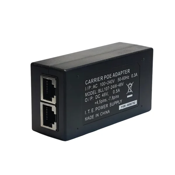 آداپتور poe ولتاژ 48 ولت 0.5 آمپر