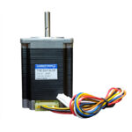 استپ موتور دو فاز نما 23 گشتاور 13 کیلوگرم سانتی متر 1/8 درجه مدل 103h7126-0787 برند SANYO DENKI