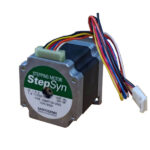 استپ موتور دو فاز نما 23 گشتاور 8 کیلوگرم سانتی متر 1.8 درجه مدل 103h7123-2342 برند sanyo denki