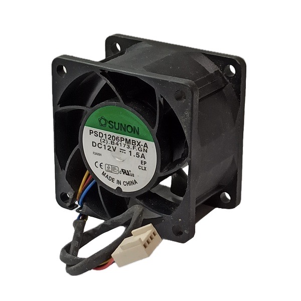 جت فن ۱۲ ولت ۶ در ۶ سانتی متر ۱.۵ آمپر توربو برند SUNON مدل PSD1206PMBX-A