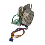 استپ موتور دو فاز ۷.۵ درجه با گیربکس چرخ دنده ای SANYO مدل HH7-2234