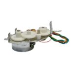 استپ موتور دو فاز ۷.۵ درجه با گیربکس چرخ دنده ای SANYO مدل HH7-2171