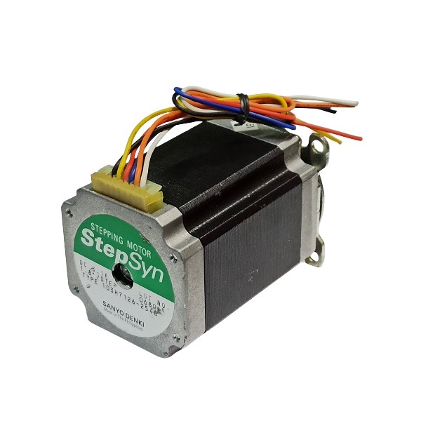 استپ موتور دو فاز ۱۳ کیلوگرم سانتی متر 1.8 درجه 103H7126-2546 برند SANYO DENKI