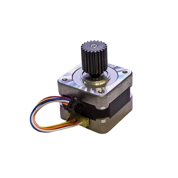 استپ موتور دو فاز نما 17 گشتاور 2 کیلوگرم سانتی متر 5258-546-103 برند SANYO DENKI ژاپن