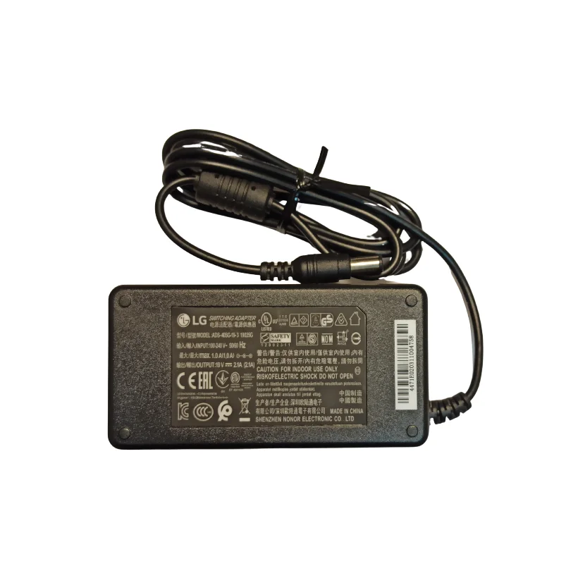 آداپتور مانیتوری ۱۹ ولت ۲/۱ آمپر برند LG