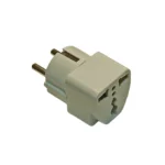 تبدیل برق ۳ به ۲ شاخه سفید