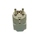 تبدیل برق ۳ به ۲ شاخه سفید