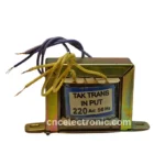 ترانس ۶ ولت ۰/۵ آمپر AC توان ۳ وات