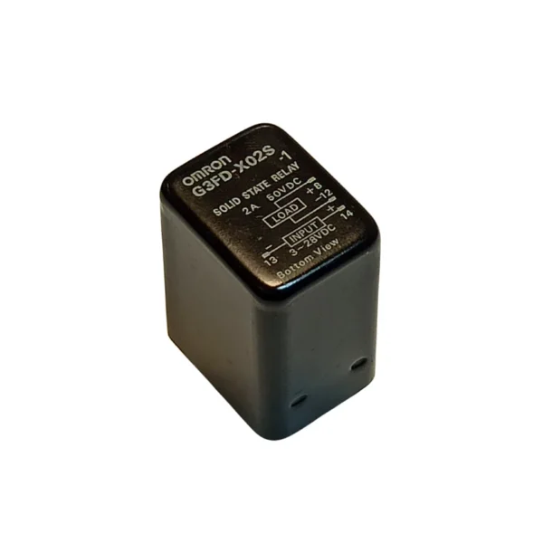 رله حالت جامد SSR مدل G3FD-X02S خروجی 50 ولت DC جریان 2 آمپر و ورودی 3 تا 28 ولت DC برند OMRON