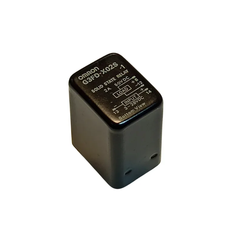 رله حالت جامد SSR مدل G3FD-X02S خروجی 50 ولت DC جریان 2 آمپر و ورودی 3 تا 28 ولت DC برند OMRON