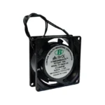 فن ۲۲۰ ولت ۸ در ۸ سانتی بوشی ضخامت ۲/۵ سانتی متر 0/1 آمپر COMMONWEALTH مدل FP-108AX-1-S