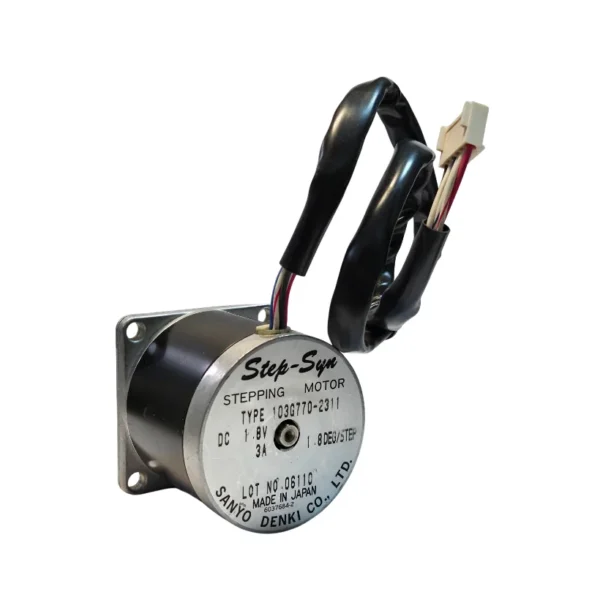 استپ موتور دوفاز نما ۲۳ گشتاور ۶ کیلوگرم سانتی متر ۱/۸ درجه 103G770-2311 برند SANYO DENKI ساخت ژاپن