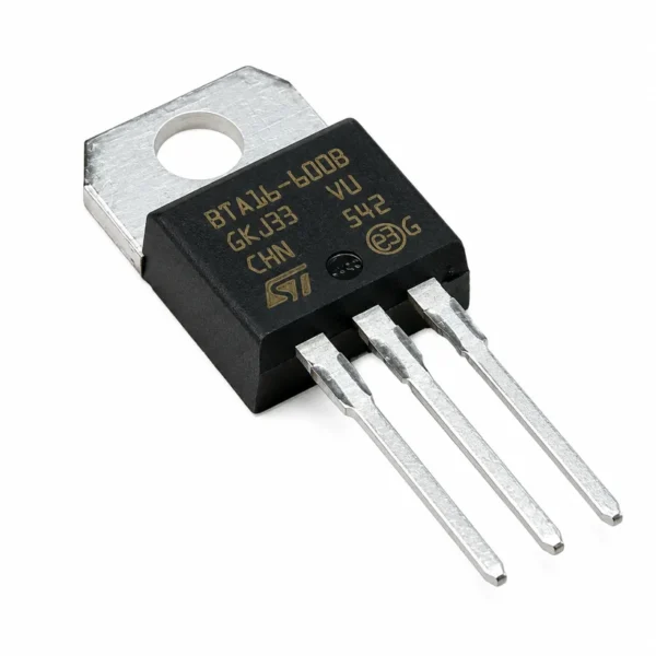 ترایاک 16 آمپر 600 ولت مدل BTA16-600B برند STMicroelectronics اورجینال
