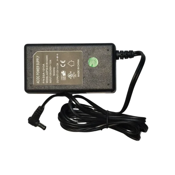 آداپتور ۱۲ ولت ۳ آمپر بین راهی پلاستیکی مدل ADP36-S120A3000 فیش رایت چپوقی