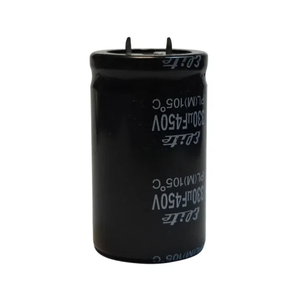 خازن 330 میکرو فاراد 450 ولت پایه میخی ELITE