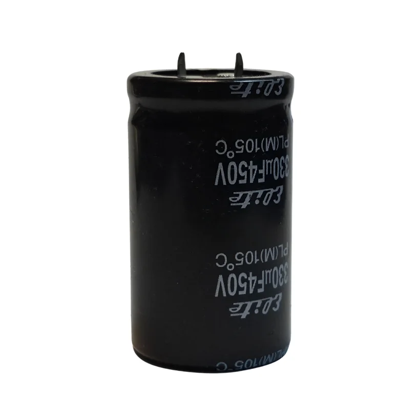 خازن 330 میکرو فاراد 450 ولت پایه میخی ELITE