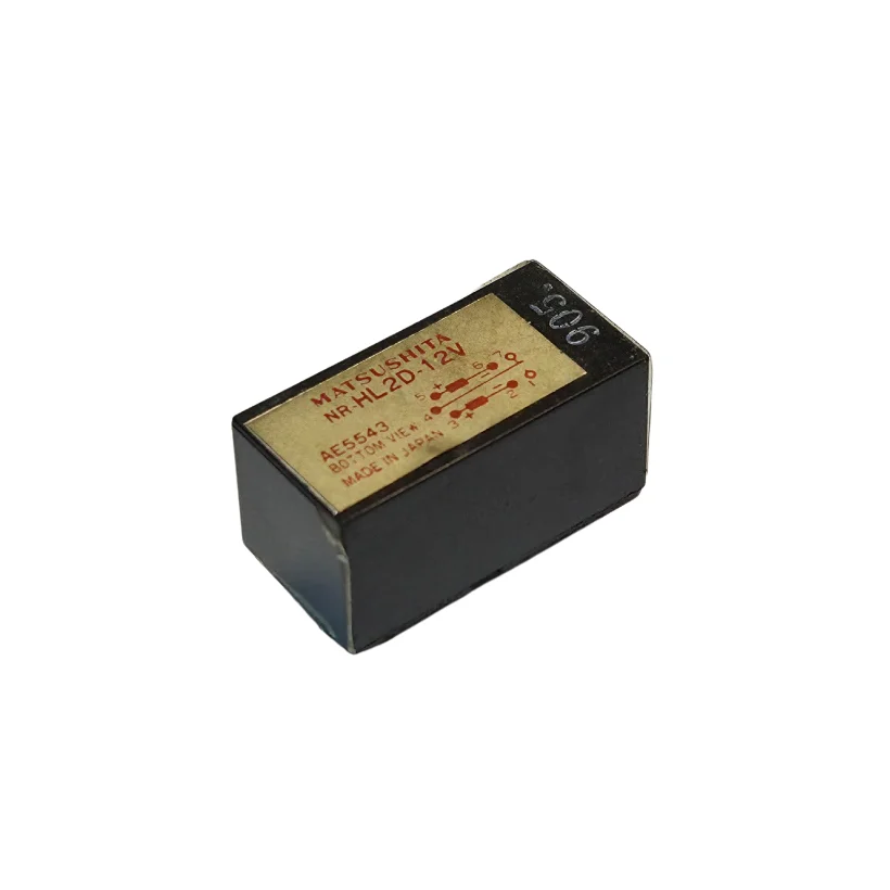رله 12 ولت دو کنتاکت چینج اور NR-HL2D-12V برند MATSUSHITA ساخت ژاپن