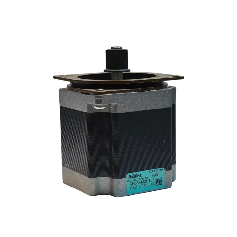 استپ موتور دو فاز نما ۲۳ گشتاور ۹ کیلوگرم سانتی متر ۱/۸ درجه KH56KM2U187 برند NIDEC ساخت ویتنام