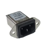 نویز فیلتر تک فاز ۱۵ آمپر با جک برق پاور پنلی EMI FILTER مدل FN9222S1R-15-06 برند SCHAFFNER