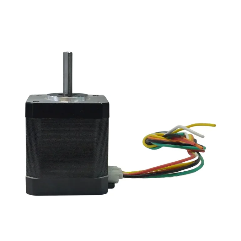 NEMA 17 Two-Phase Stepper Motor, 5.5 kg·cm Torque, 4-Wire, Model 42HB48F107AB – Made in China