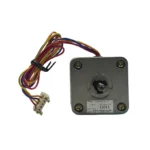 SANYO DENKI NEMA 17 Two-Phase Stepper Motor, Dual Shaft, 0.9° Step Angle, 3 kg·cm Torque, 4-Wire, Model 0117-591-103 – Made in Japan