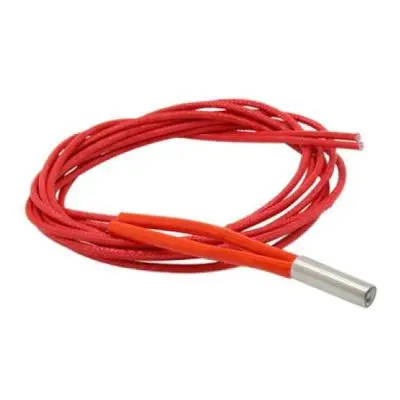24V 40W 3D Printer Extruder Heater Cartridge with 1m Red Cable