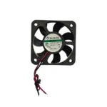 SUNON 5V 50×50×12mm Sleeve Bearing Cooling Fan, 1.6W, 130mA, 2-Wire, Model HA50101V4-D030-C99
