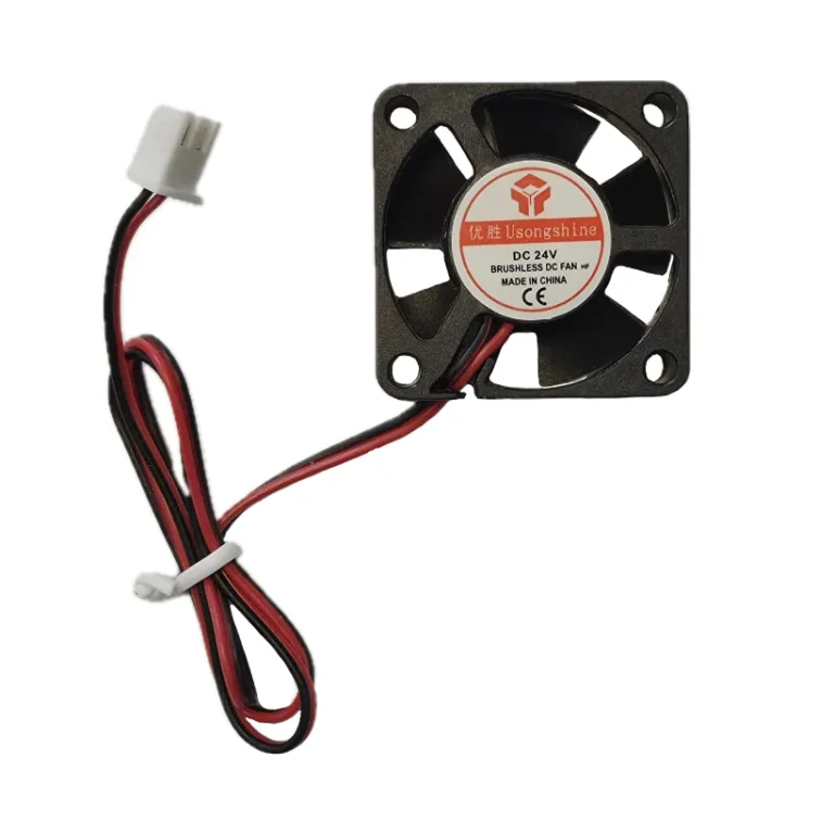 24V 30×30×10mm Fan 50mA 2-Wire