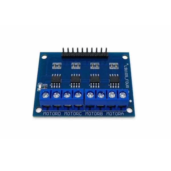 Four-Channel H-Bridge Motor Driver Module
