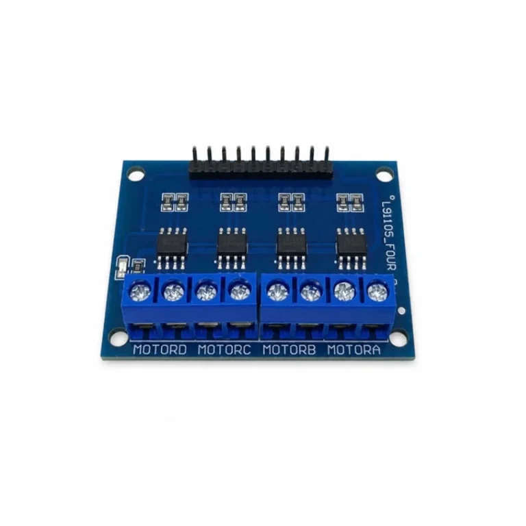 Four-Channel H-Bridge Motor Driver Module